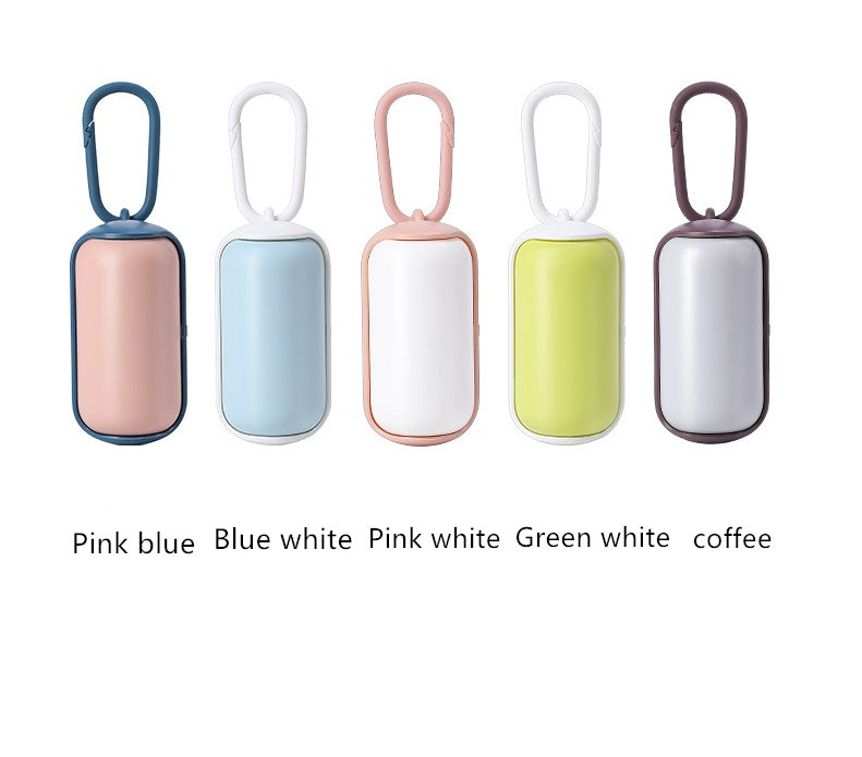 Portable Pet Poop Bag Holder & Dispenser – Garbage Bag Carrier