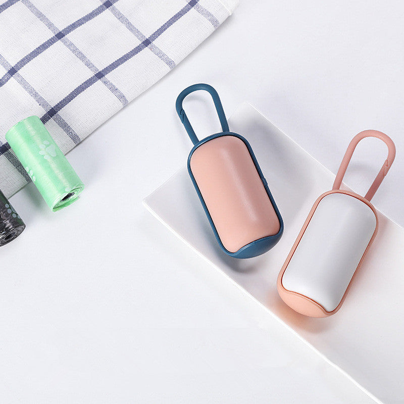 Portable Pet Poop Bag Holder & Dispenser – Garbage Bag Carrier