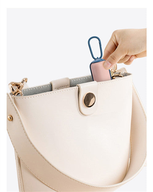 Portable Pet Poop Bag Holder & Dispenser – Garbage Bag Carrier